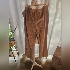 Babaton I-O1 Aritzia Tan Corduroy Pants 6